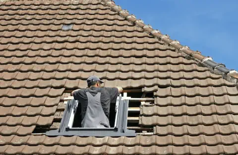 Pose de velux - Octeville-sur-Mer